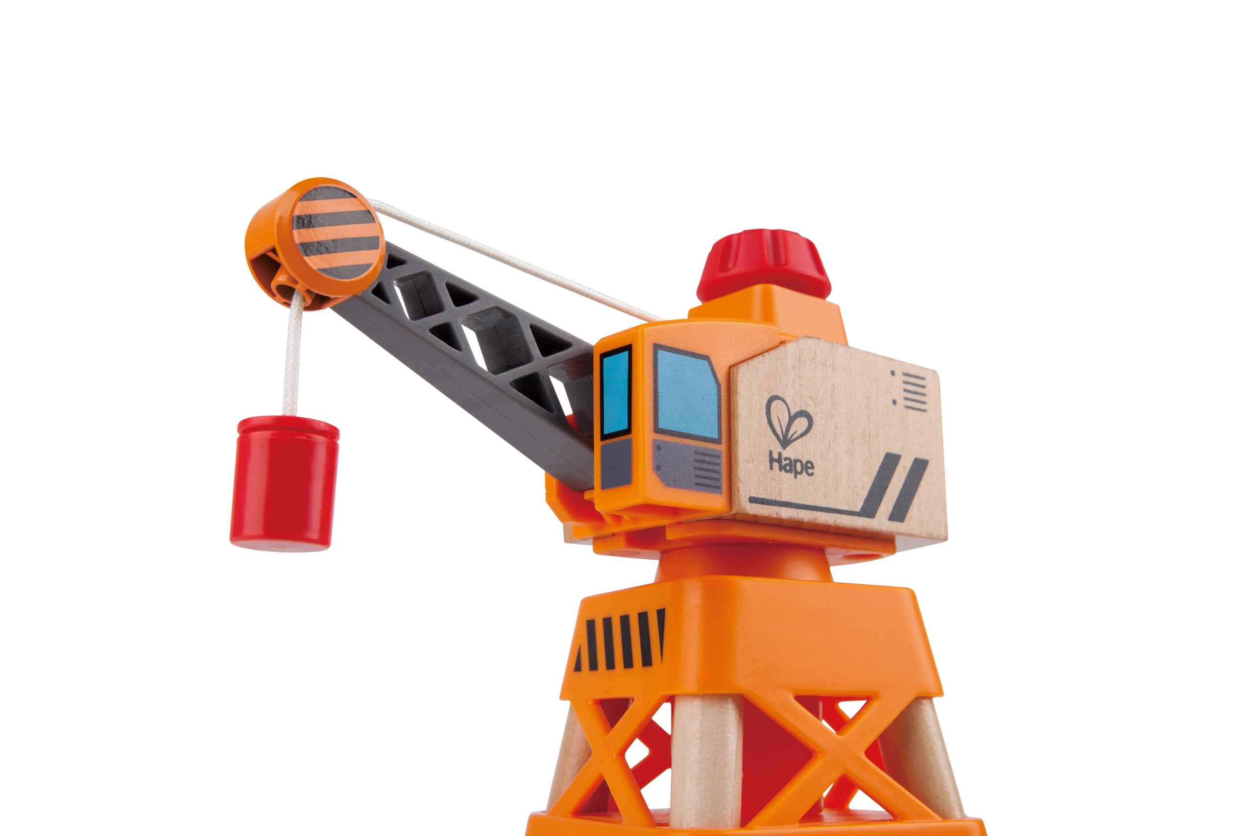 Hape Treno gru a braccio rotante con camion ribaltabile magnetico