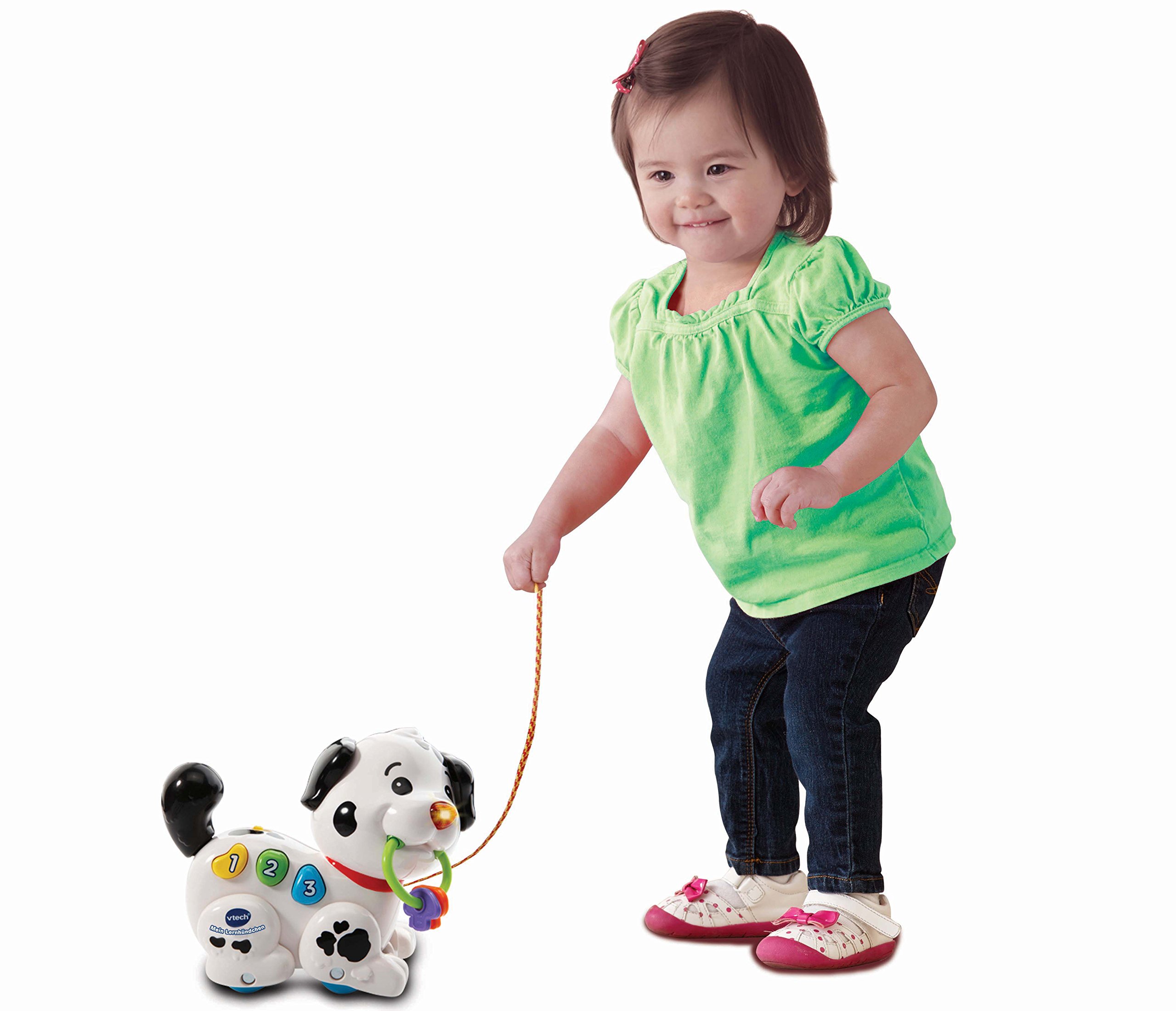 VTech Giocattoli 1-3 anni Macchia Canta e Cammina con Me cagnolino interattivo