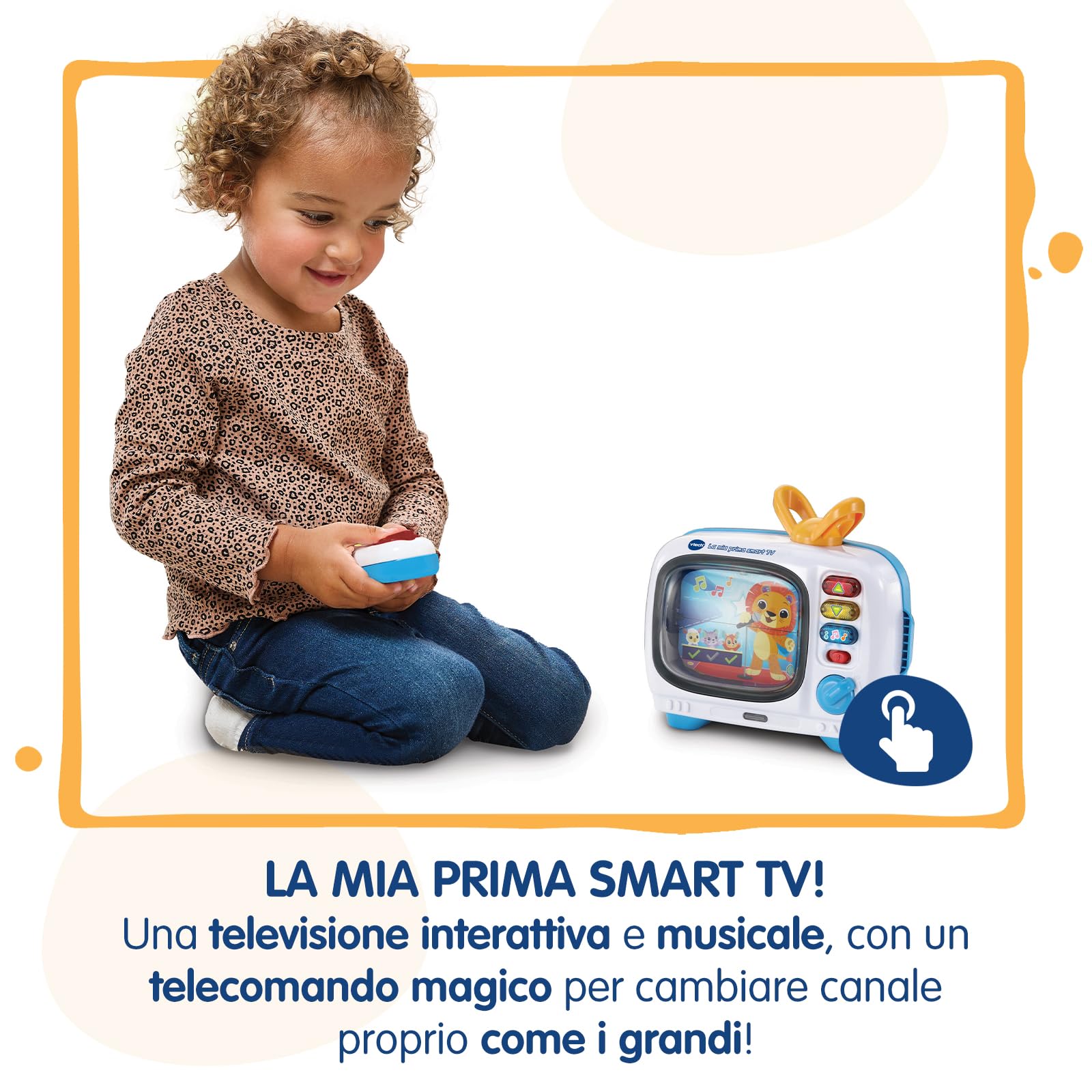 V-Tech Giocattoli 1-3 anni La Mia Prima Smart TV 12-36 mesi
