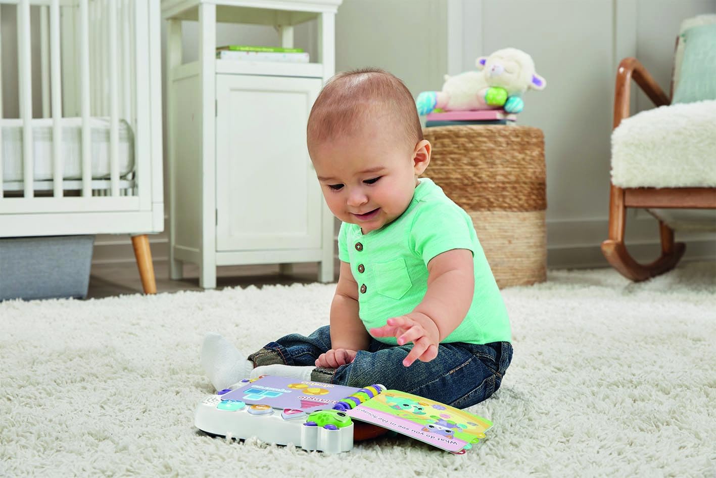 VTech Giocattoli 0-12 mesi Le Mie Prime Scoperte libro interattivo