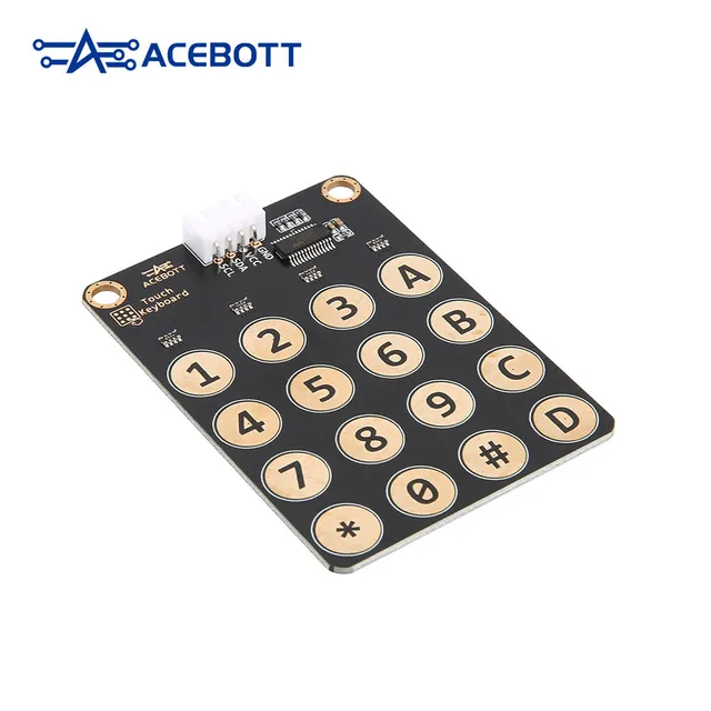 ACEBOTT Electronic Modules Touch Keyboard Module tastierino touch 4×4