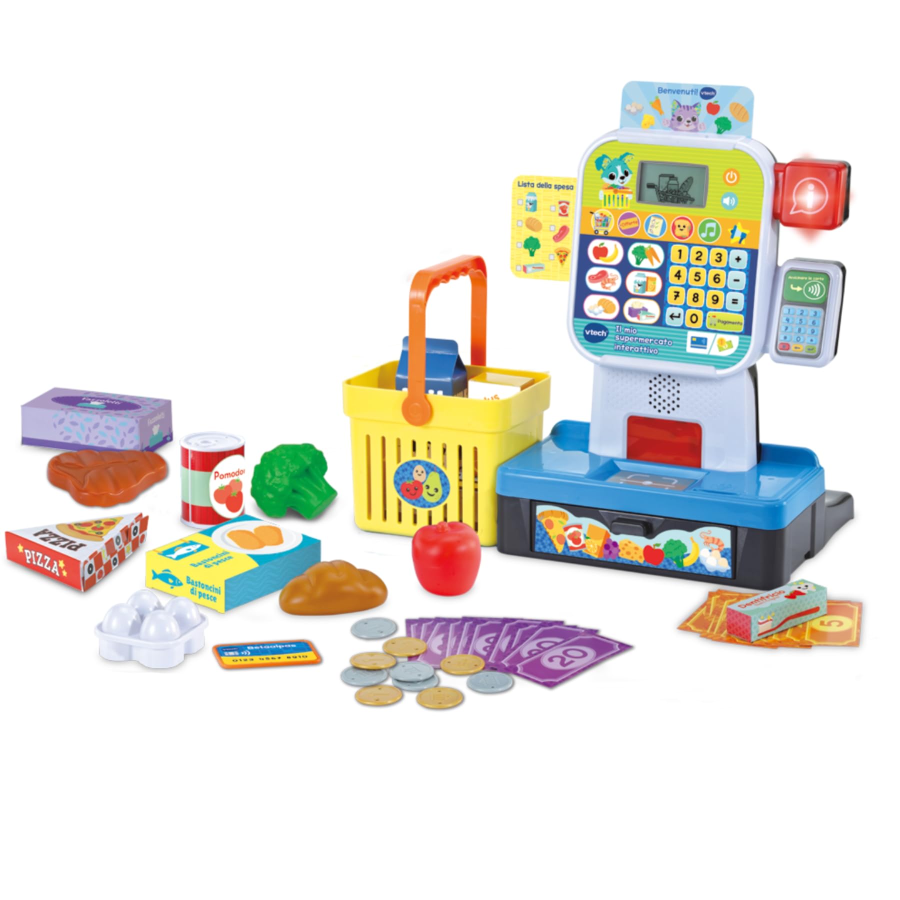 VTech Giocattoli 3-6 anni Il Mio Supermercato Interattivo cassa in italiano