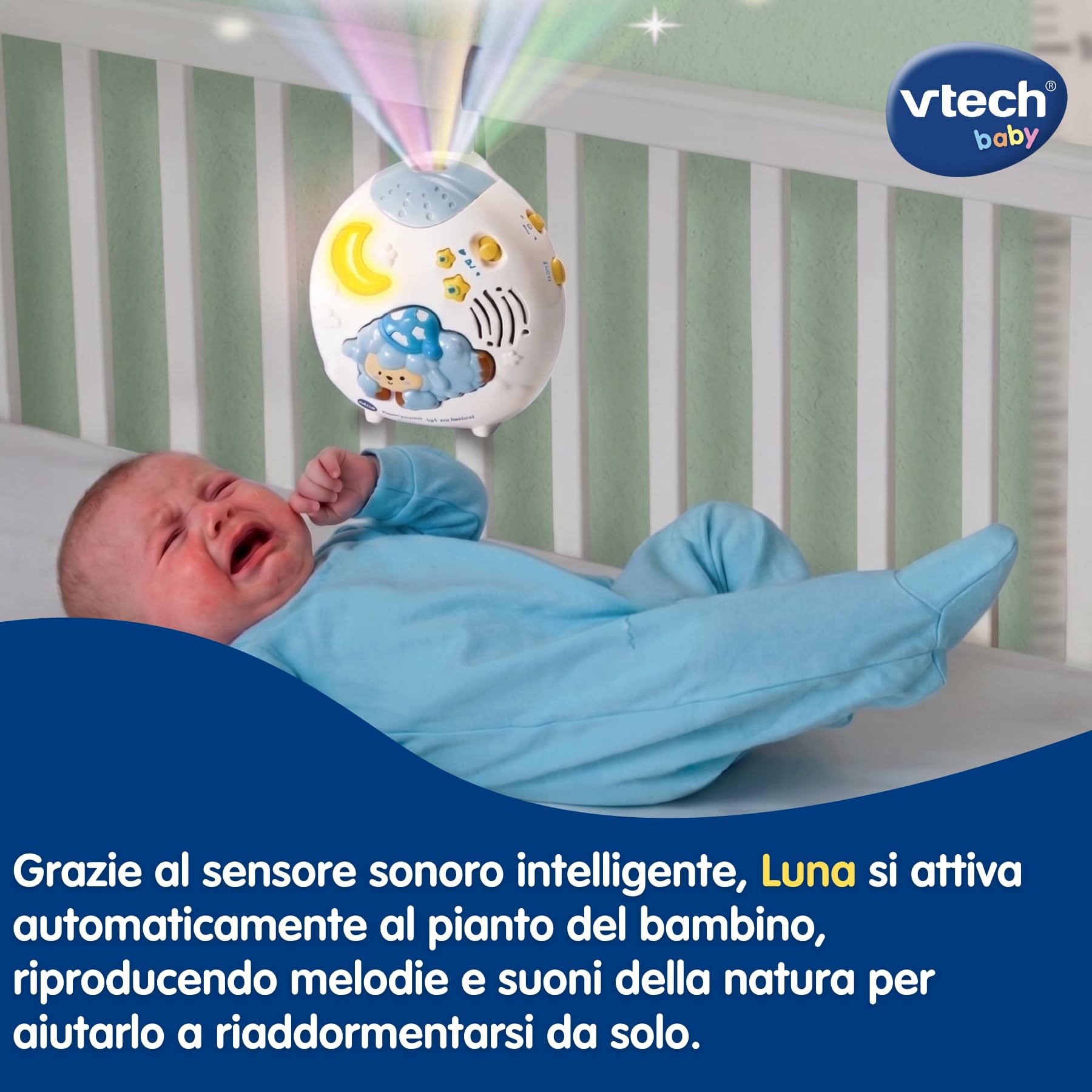 VTech Giocattoli 0-12 mesi Luna Dolce Notte Luminosa luce notturna 0-36 mesi