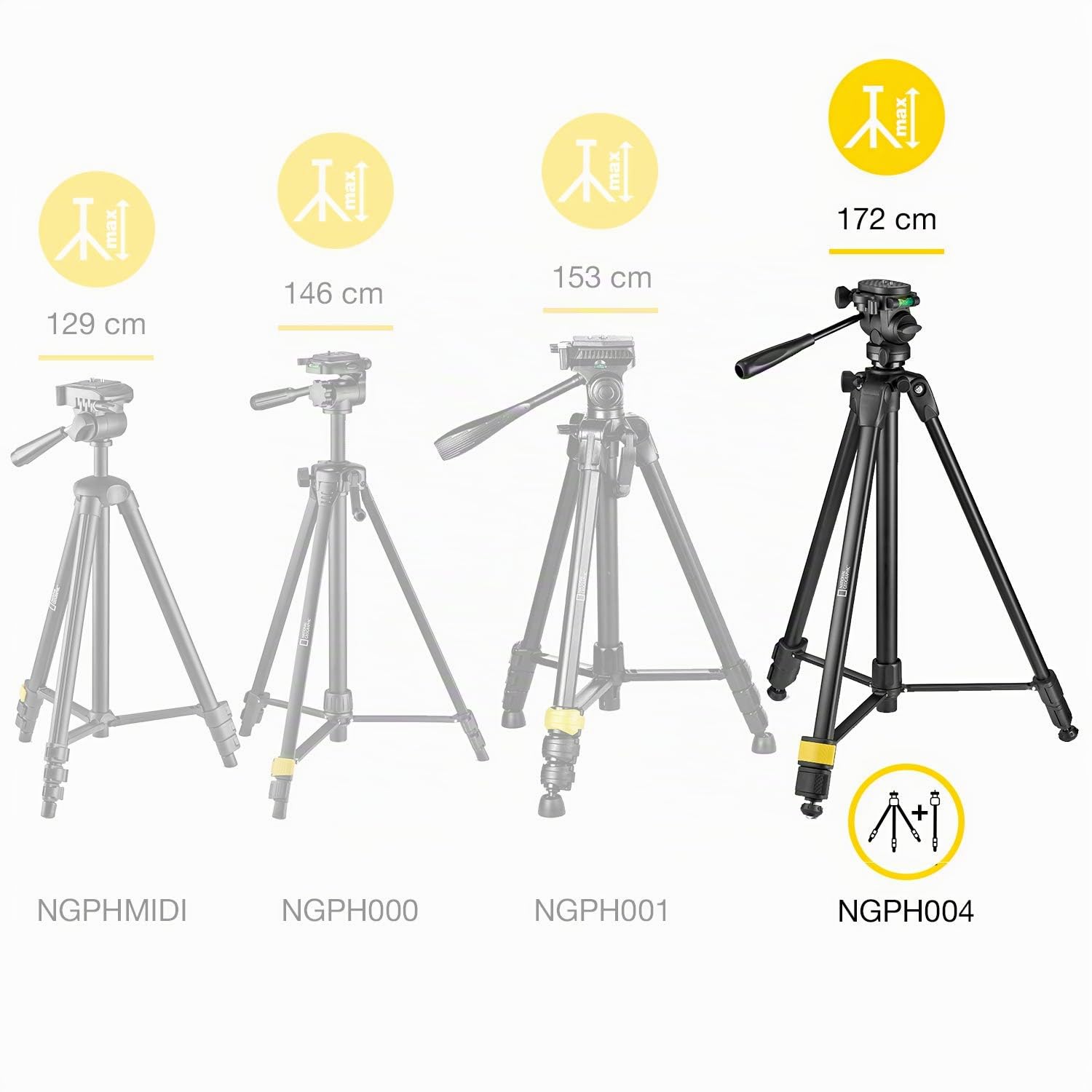 National Geographic Stazioni meteorologiche ed elettronica outdoor treppiede foto Large w/Mon