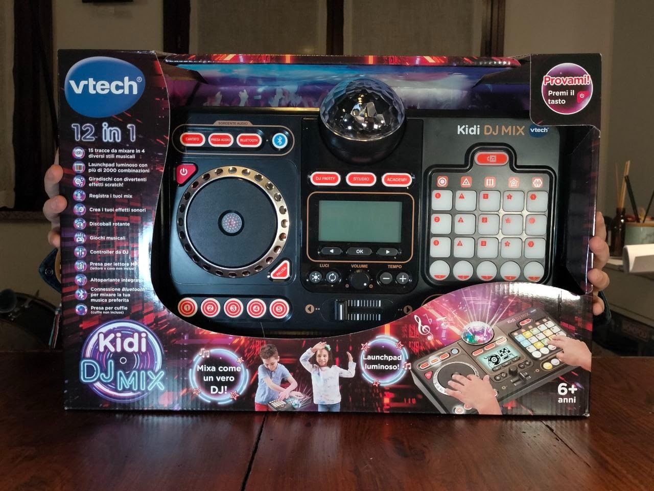 VTech Kidi DJ Mix console DJ per bambini con microfono