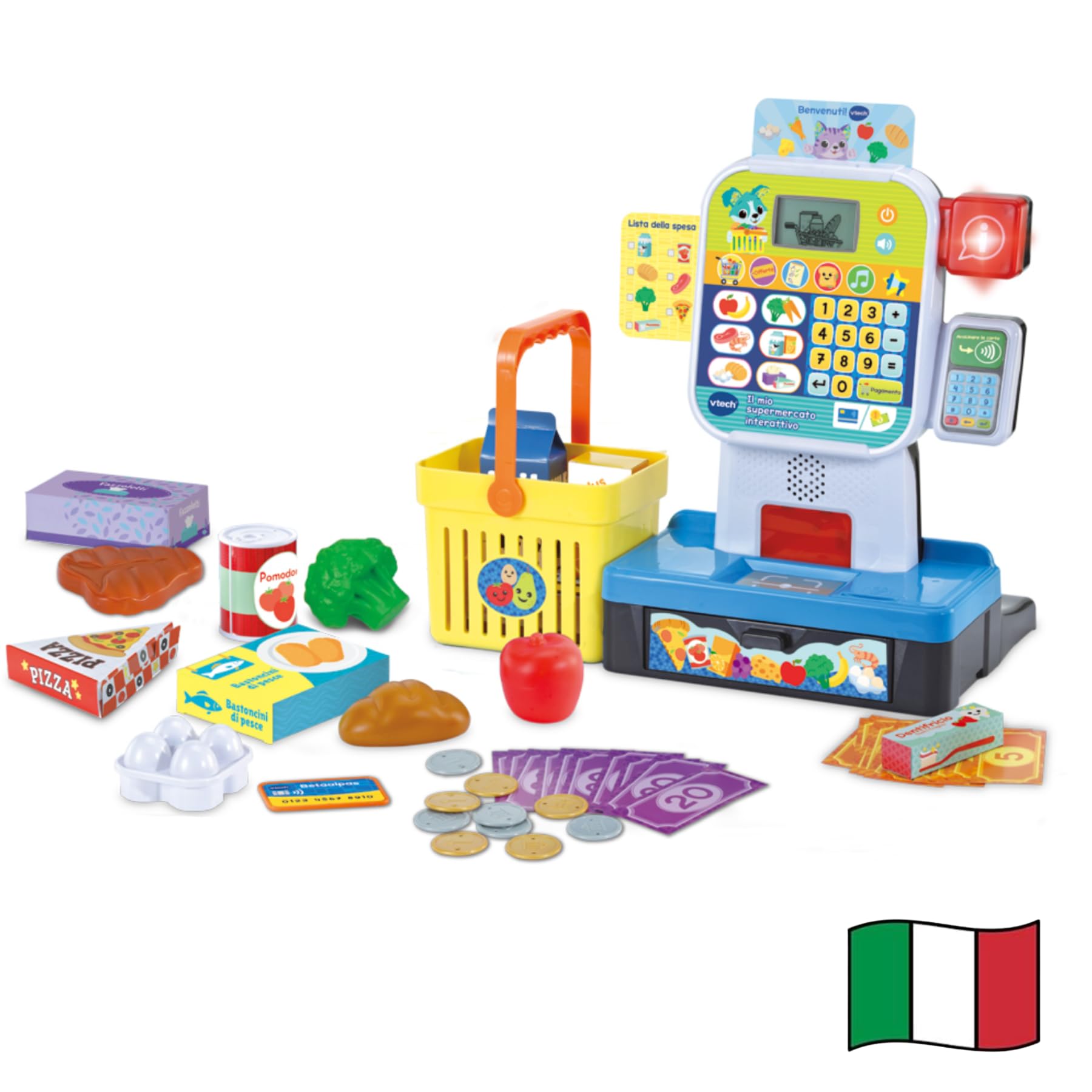VTech Giocattoli 3-6 anni Il Mio Supermercato Interattivo cassa in italiano