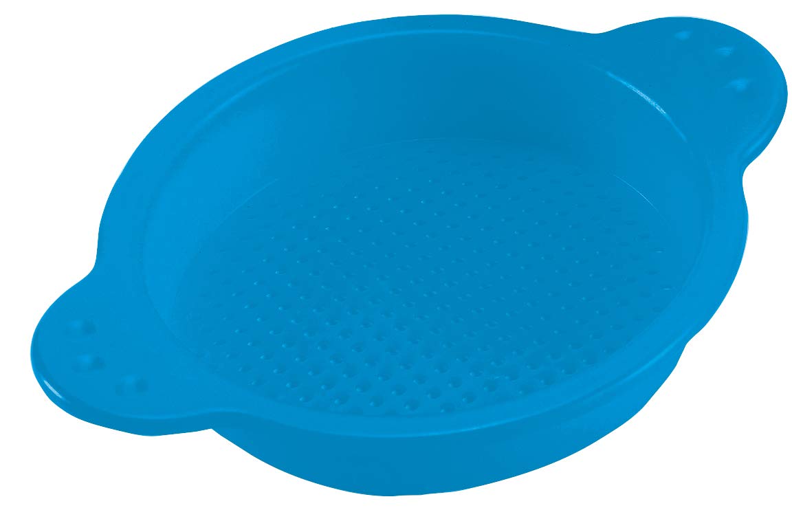 Hape Giochi da spiaggia Setaccio Piccolo setaccio per sabbia rosso