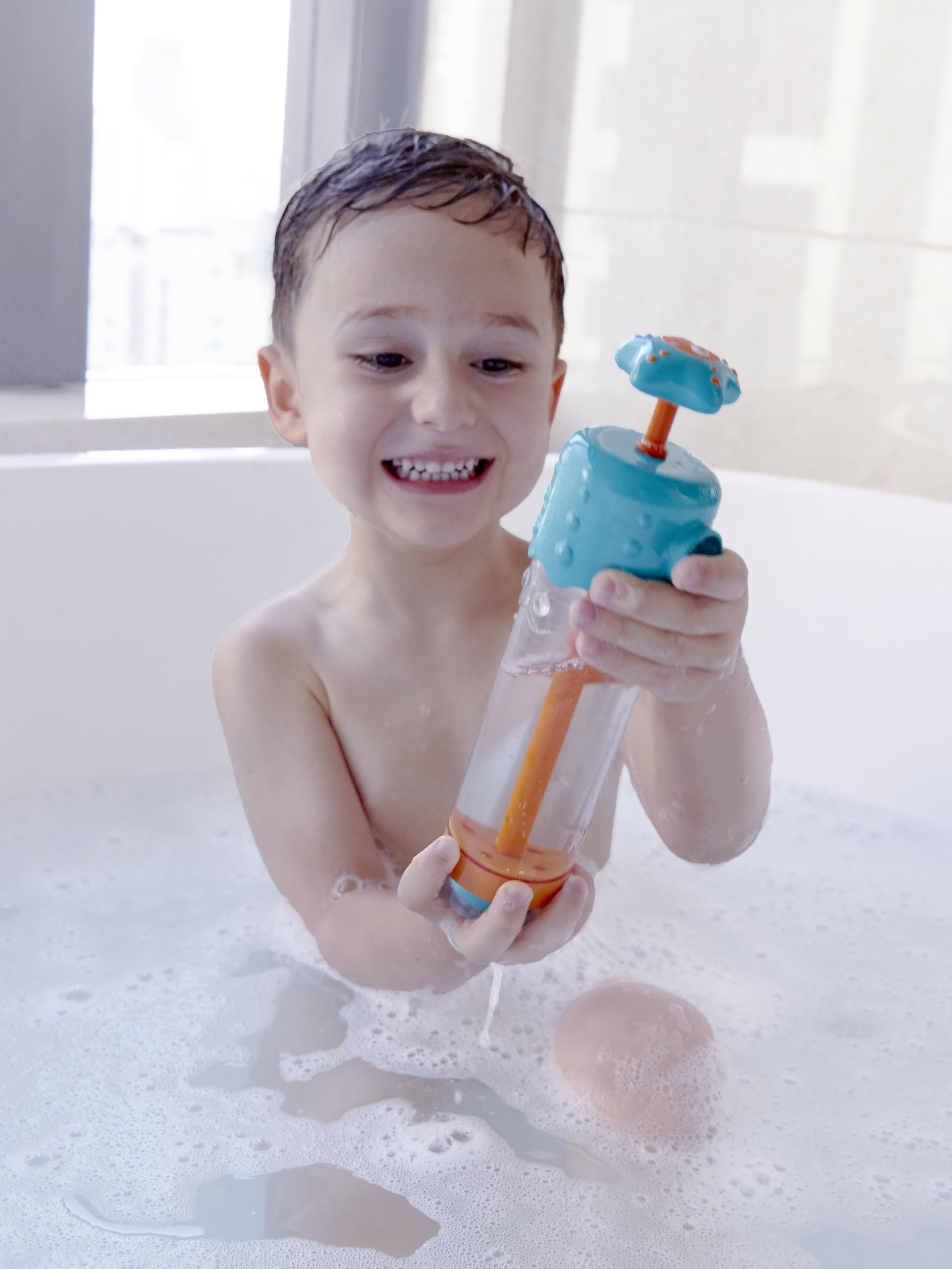 Hape Giochi da bagno Spruzzatore a Più Getti pompa acqua senza BPA
