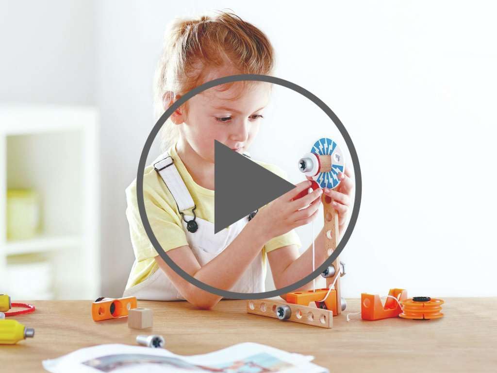 Hape Junior Inventor Laboratorio Scientifico Magnetico 34 pezzi