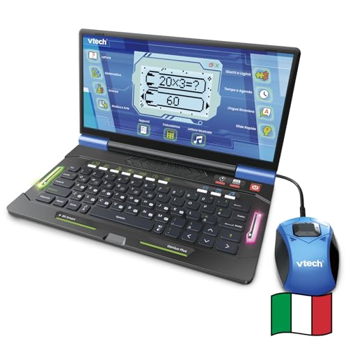VTech Giocattoli 6 anni e + Bit Smart Genius Plus computer nero