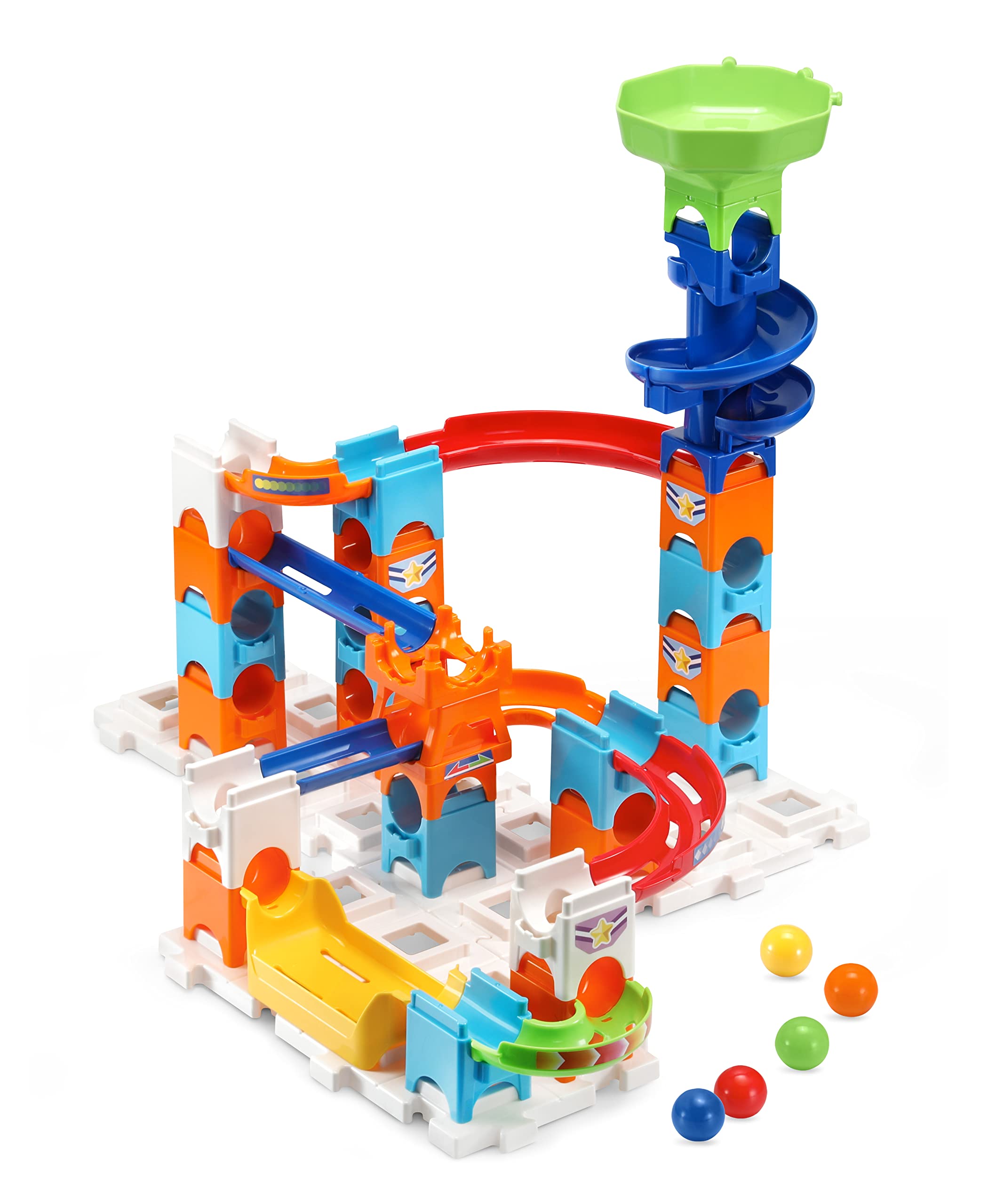 VTech Giocattoli 3-6 anni Marble Rush Adventure Set pista per biglie 62 pezzi