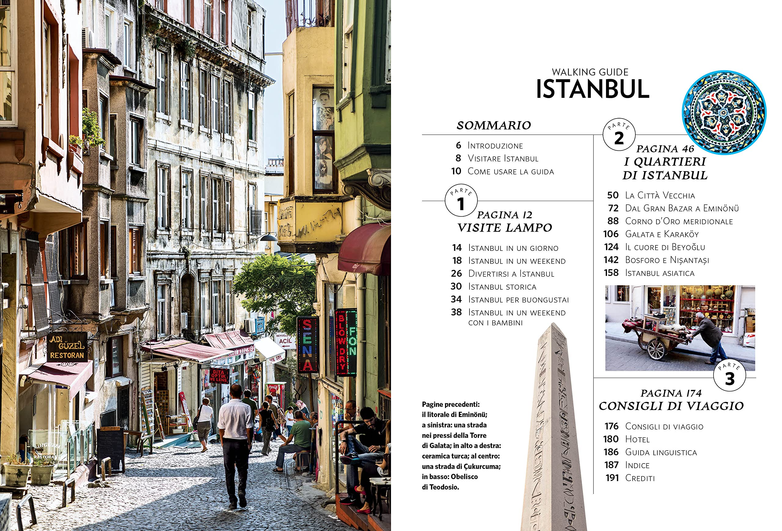 National Geographic Traveler Explore Istanbul guida a piedi con mappa