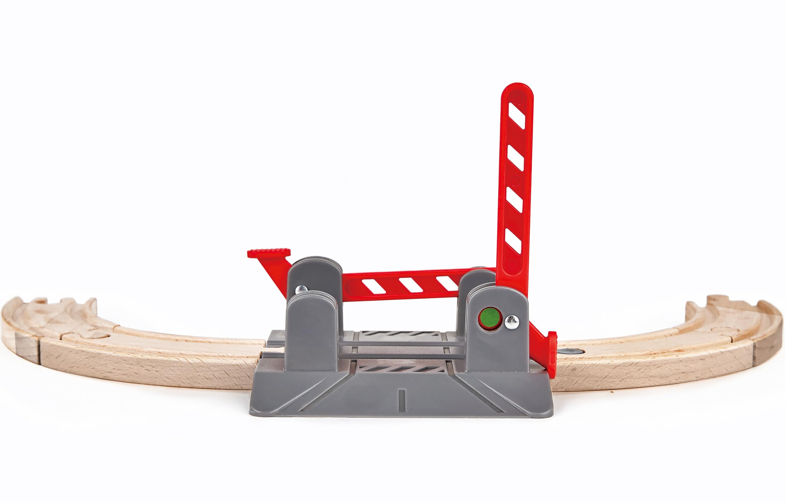 Hape Treno Pista con passaggio a livello e gru magnetica 32 pezzi