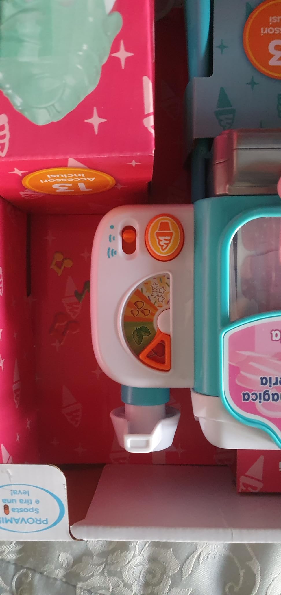 VTech La Mia Magica Gelateria, gelatiera giocattolo con 12 accessori