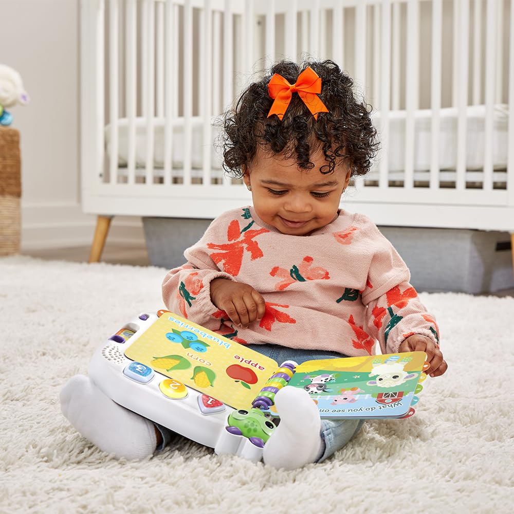 VTech Giocattoli 0-12 mesi Le Mie Prime Scoperte libro interattivo