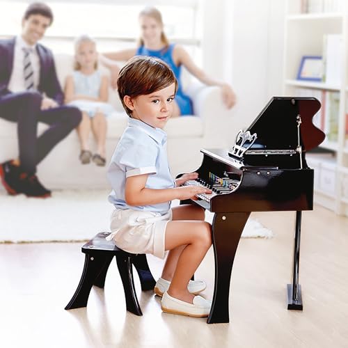 Hape Giochi musicali E0320 Pianoforte a Coda Nero
