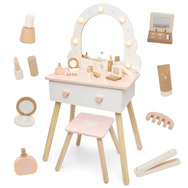 Nene Toys Kitchens & Pretend Play My First Vanity Table toeletta giocattolo