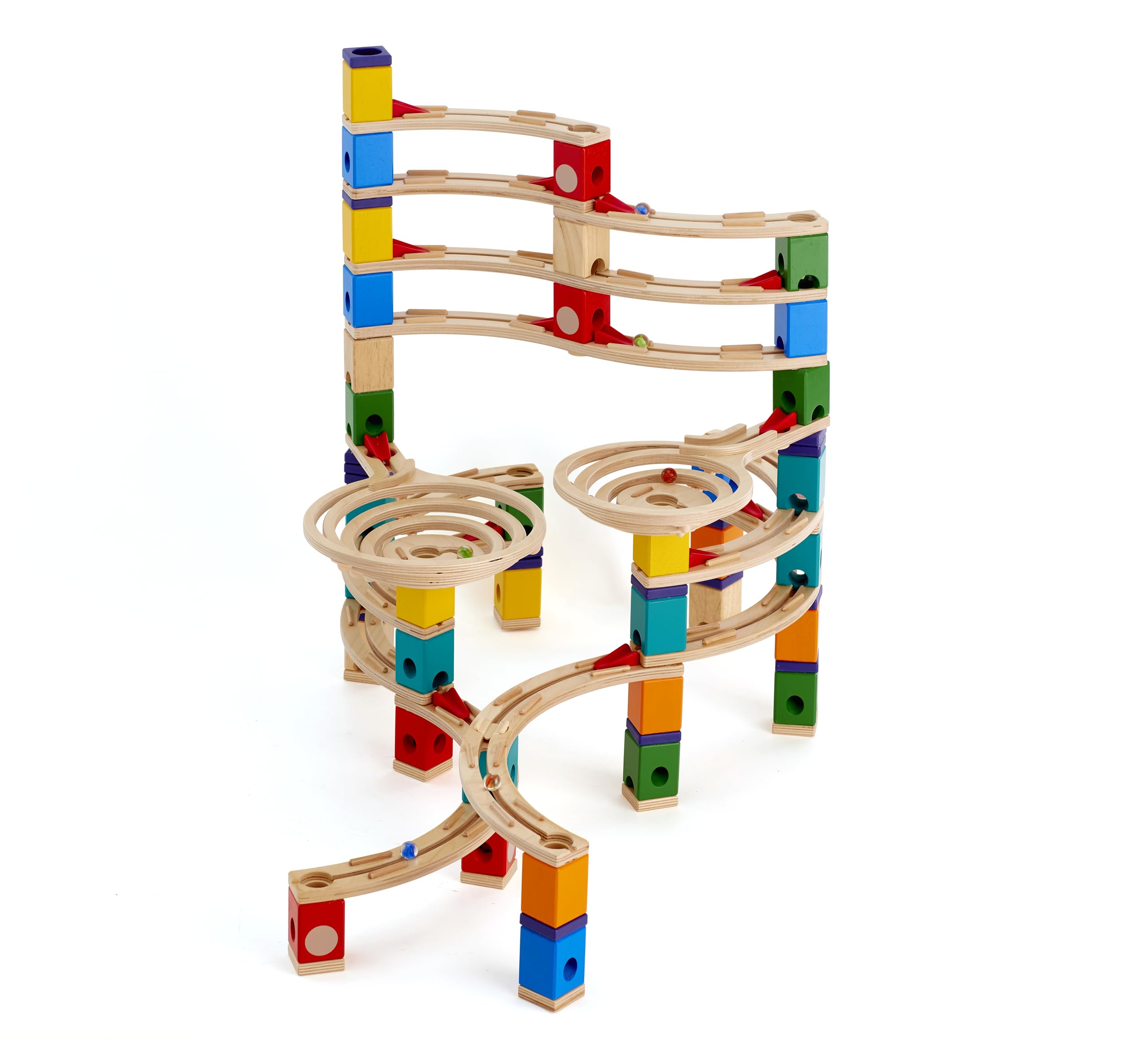 Hape Quadrilla Ciclone pista per biglie in legno 198 pezzi