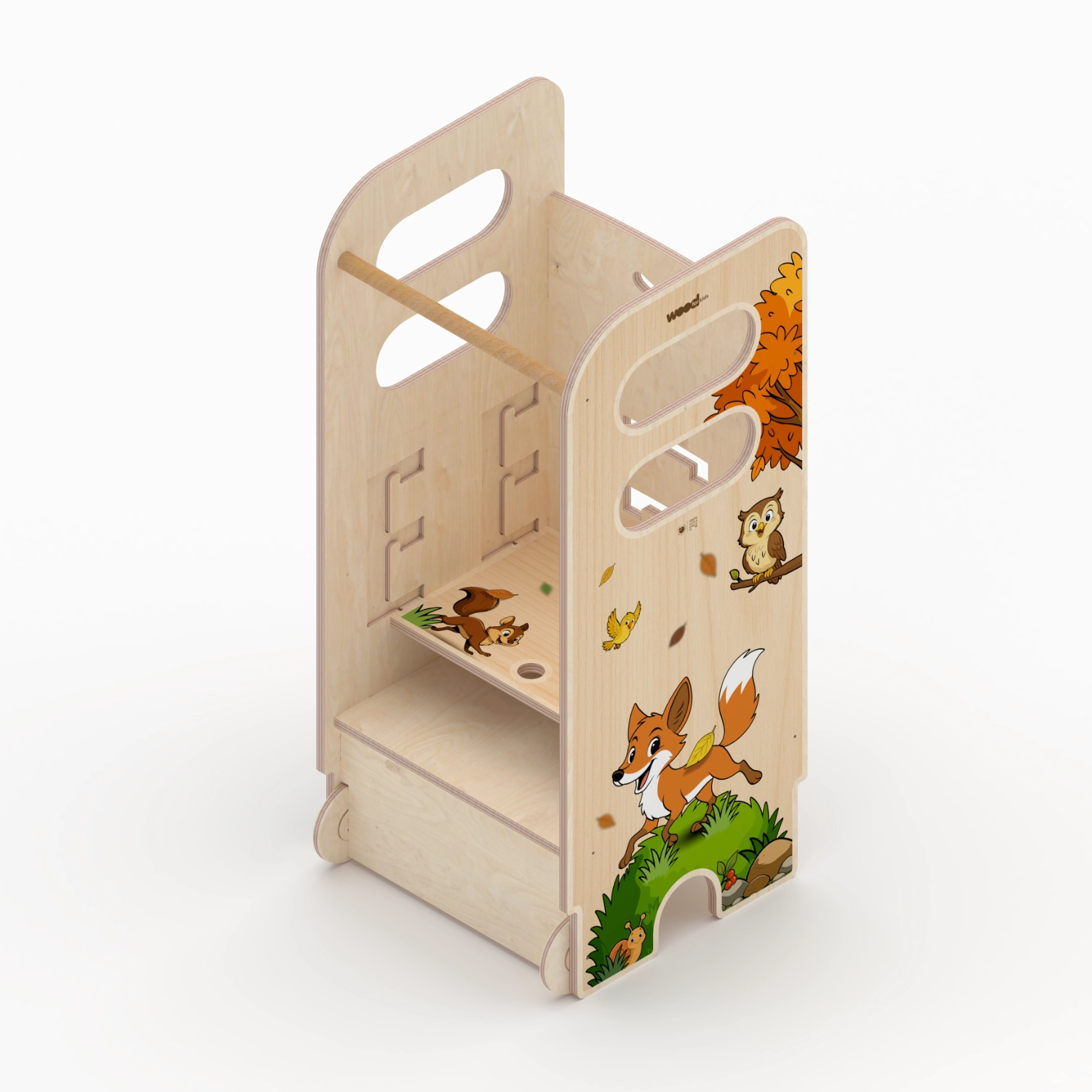 Il Pianeta delle idee Wood for Kids Montessori Torre della crescita Montessori torre in legno
