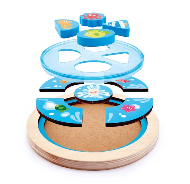Hape Puzzle E1604 Giochi in Legno puzzle educativo