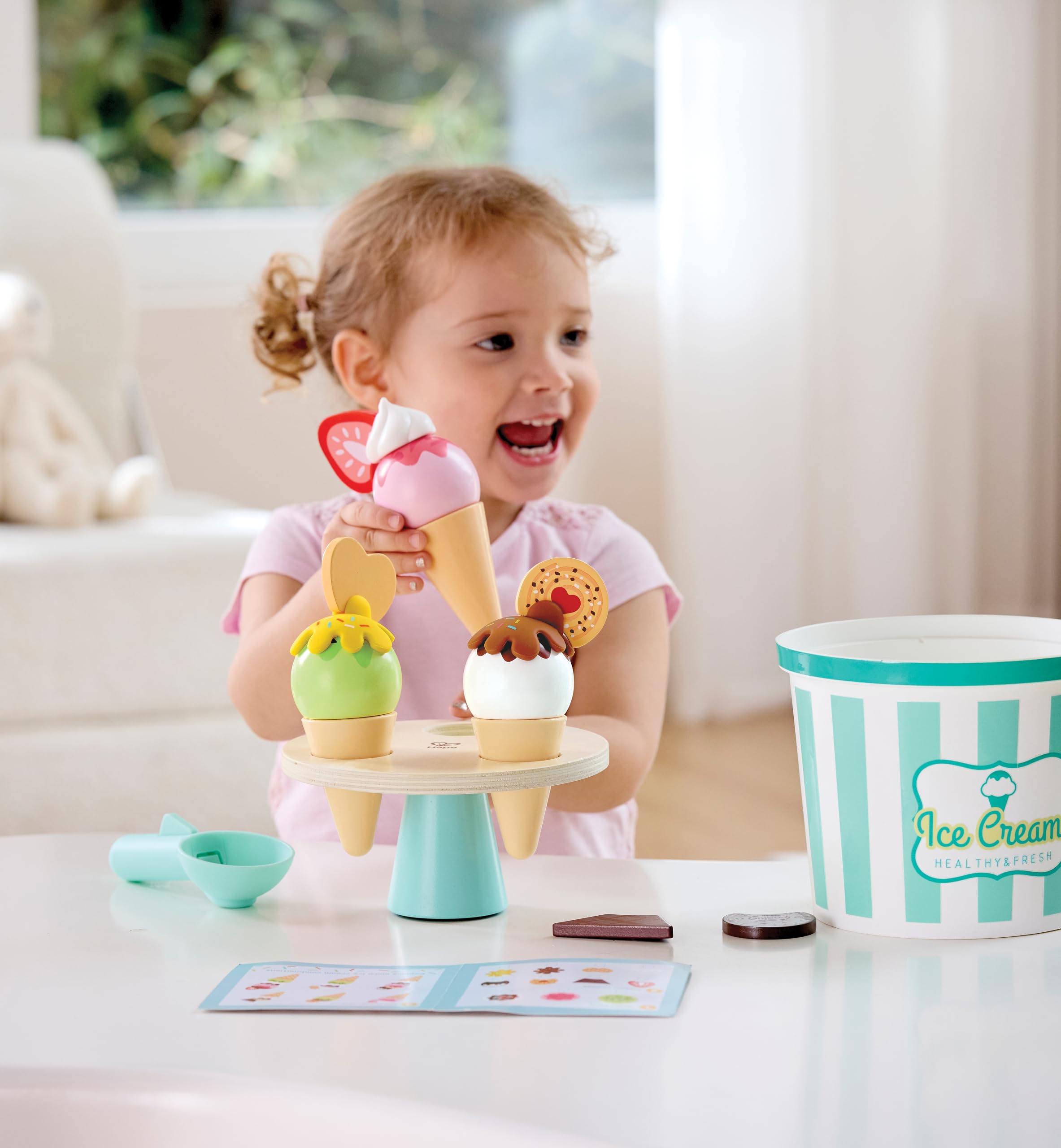 Hape Cucina e accessori Set gelataio per gelati personalizzati
