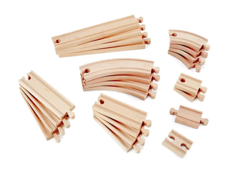Hape Treno Pacchetto di espansione binari Super 24 binari in legno
