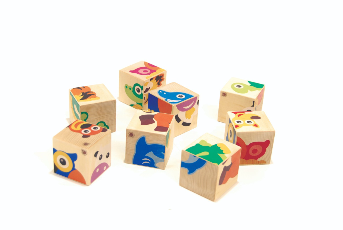 Il Pianeta delle idee Giocare Cubotto – Puzzle 3D in legno