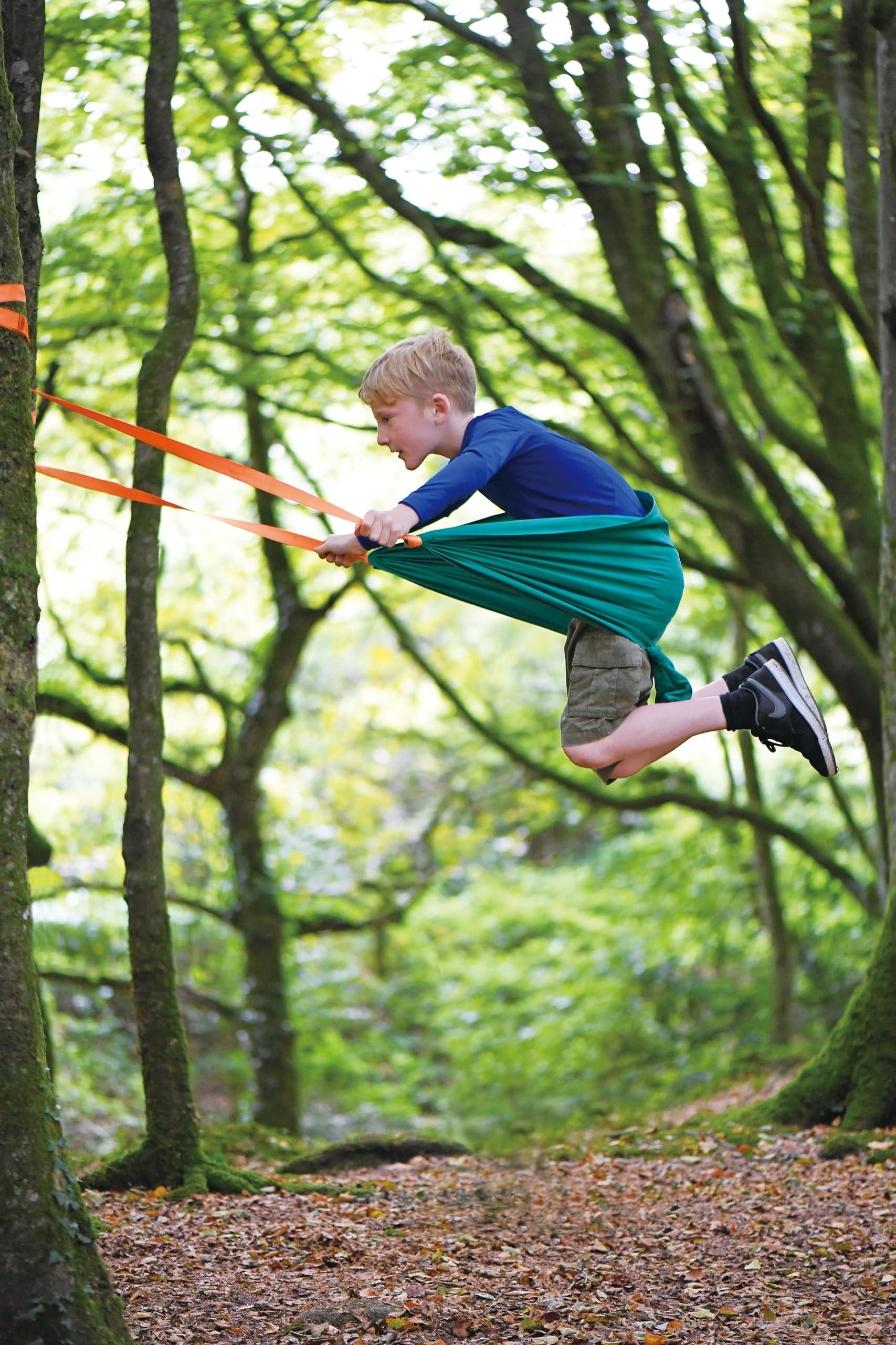 Hape Nature Fun amaca tascabile per bambini 110 kg PET riciclato