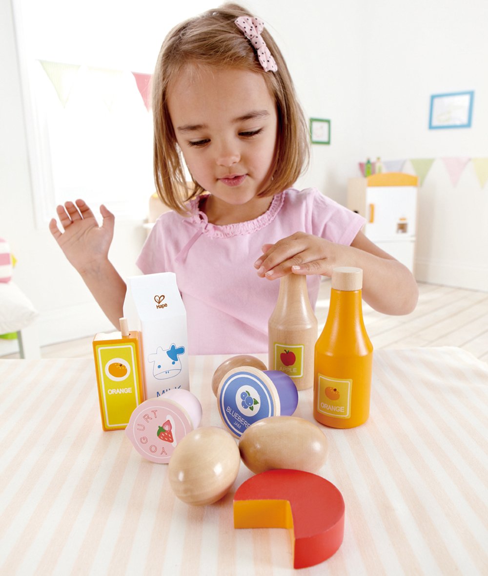 Hape Cucina e accessori E3108 Ingredienti di Base Salutari gioco cucina