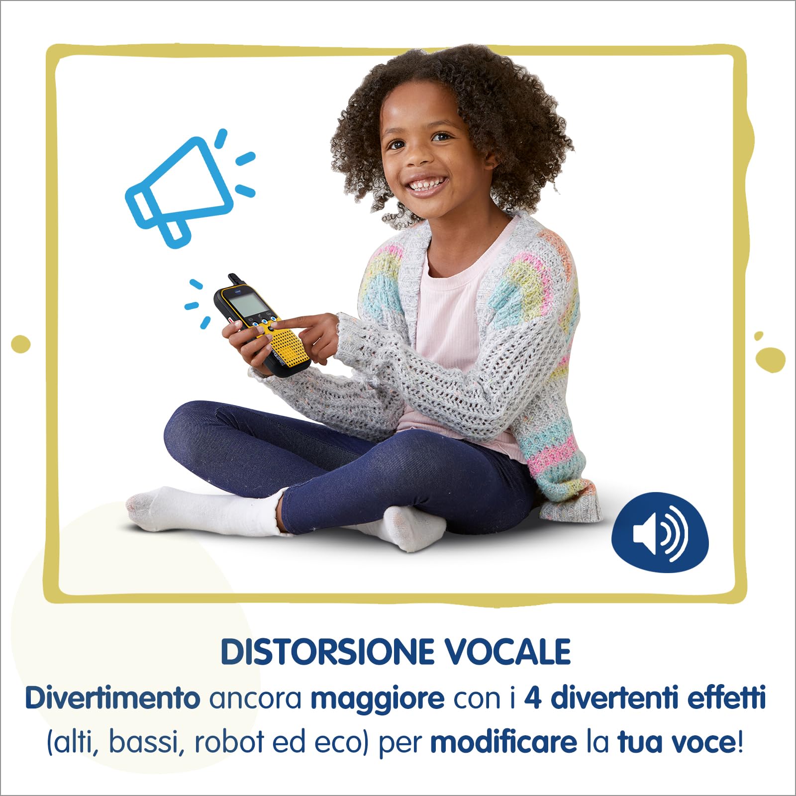 VTech Kidi Talkie Walkie Talkie 6 in 1 per bambini 4-10 anni