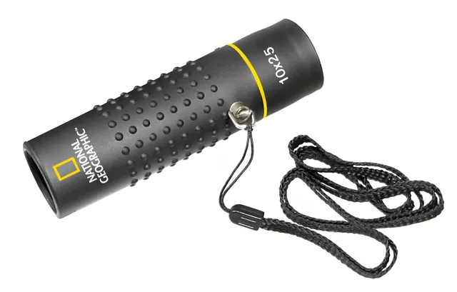 National Geographic Binocoli 9077000 monoculare 10x25 nero ottica rivestita