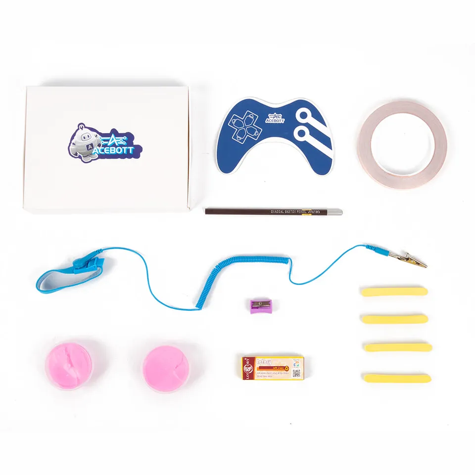 ACEBOTT Makey Makey QM005 Learning DIY Kit kit di estensione