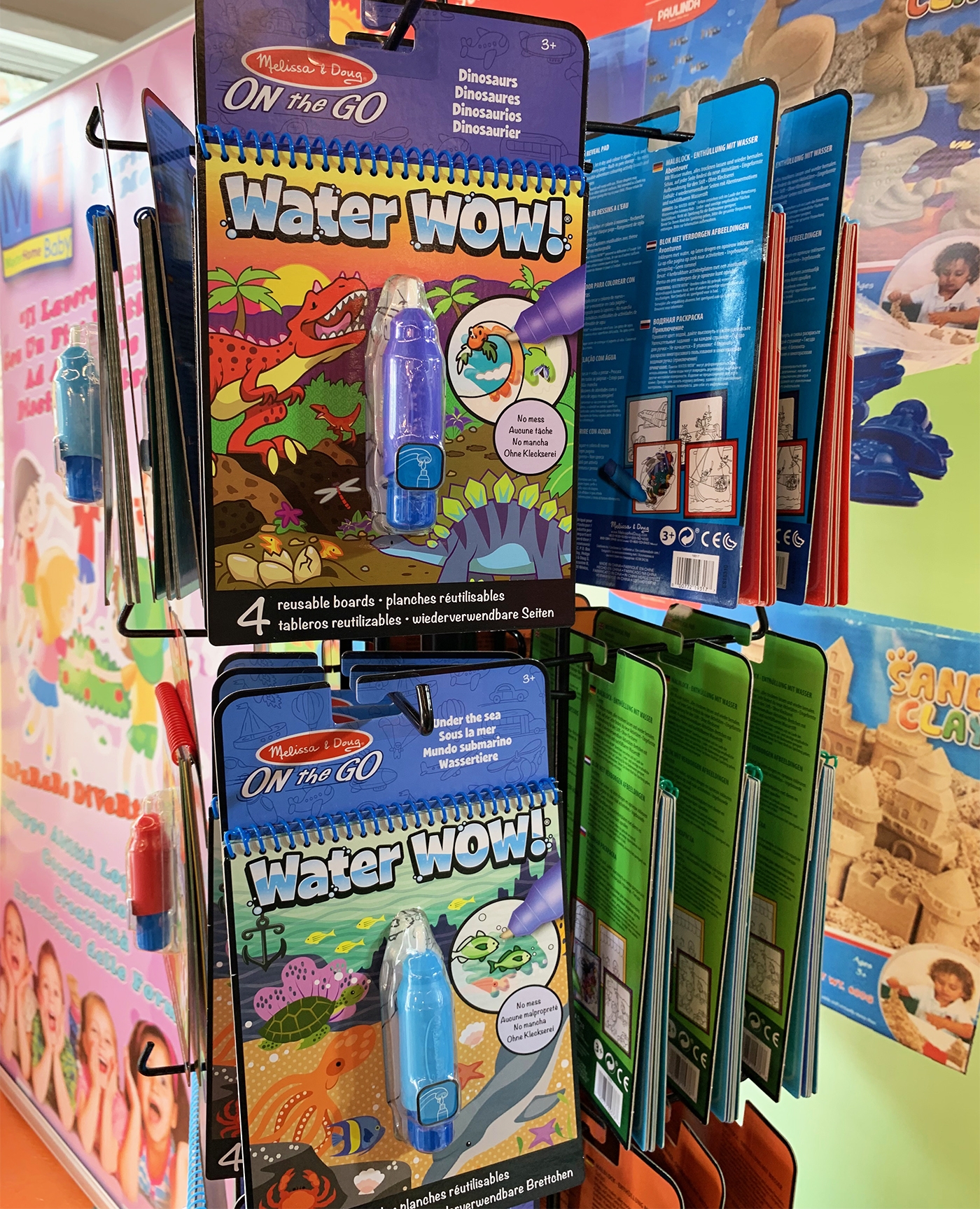 Water Wow BABY libro da colorare ad acqua