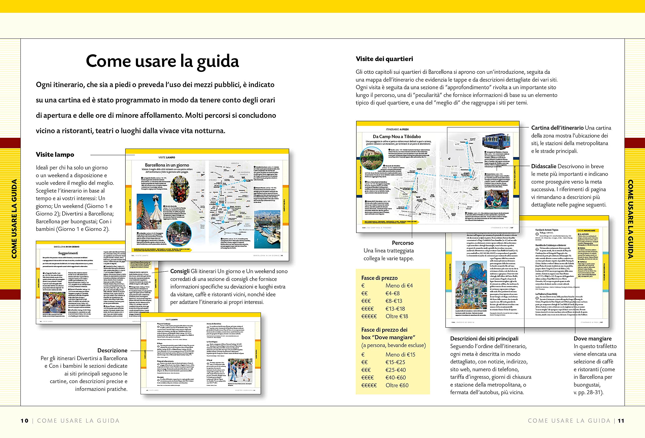 National Geographic Le Guide Traveler di National Geographic Walking Guide Barcellona guida a piedi