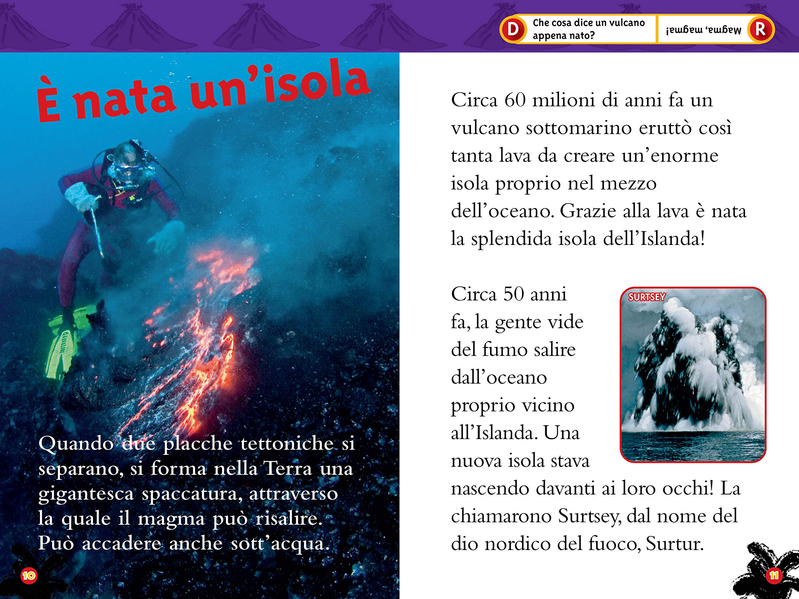 National Geographic Kids – Libri Vulcani giganti di fuoco. Livello 3 libro