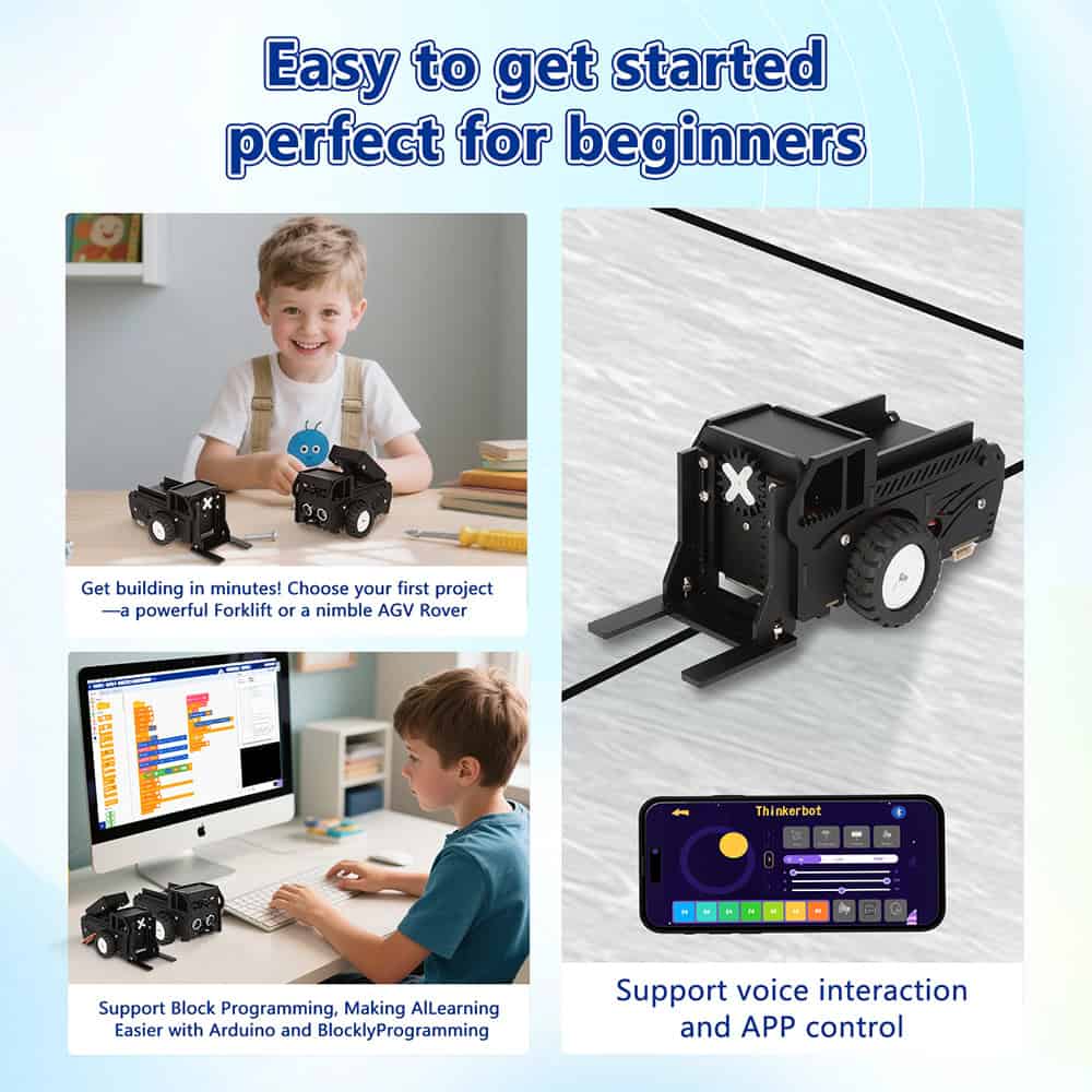 ACEBOTT Education Solution Series QE032 TruckBott kit auto intelligente STEM