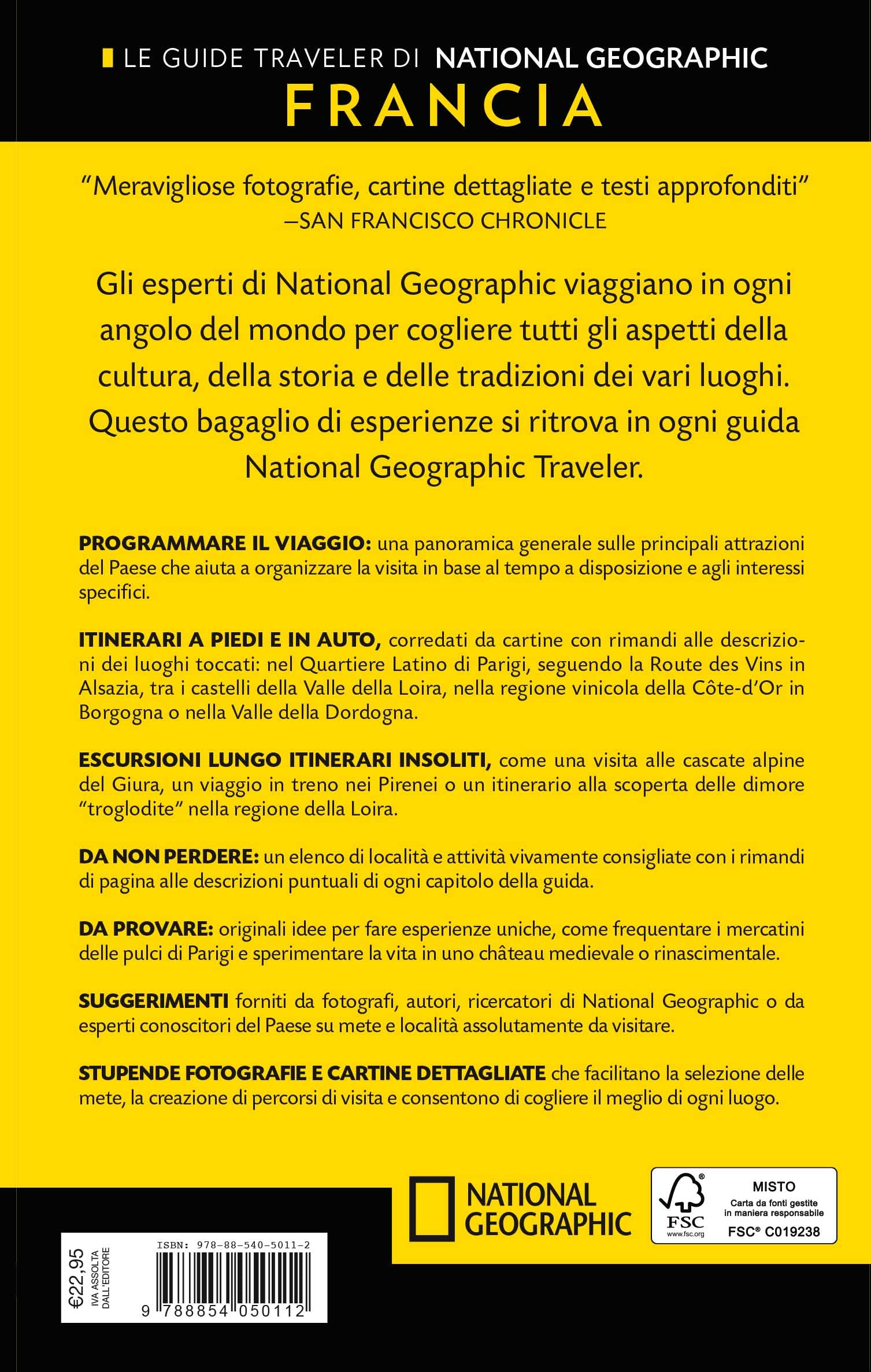 National Geographic Le Guide Traveler Francia Nuova Edizione guida