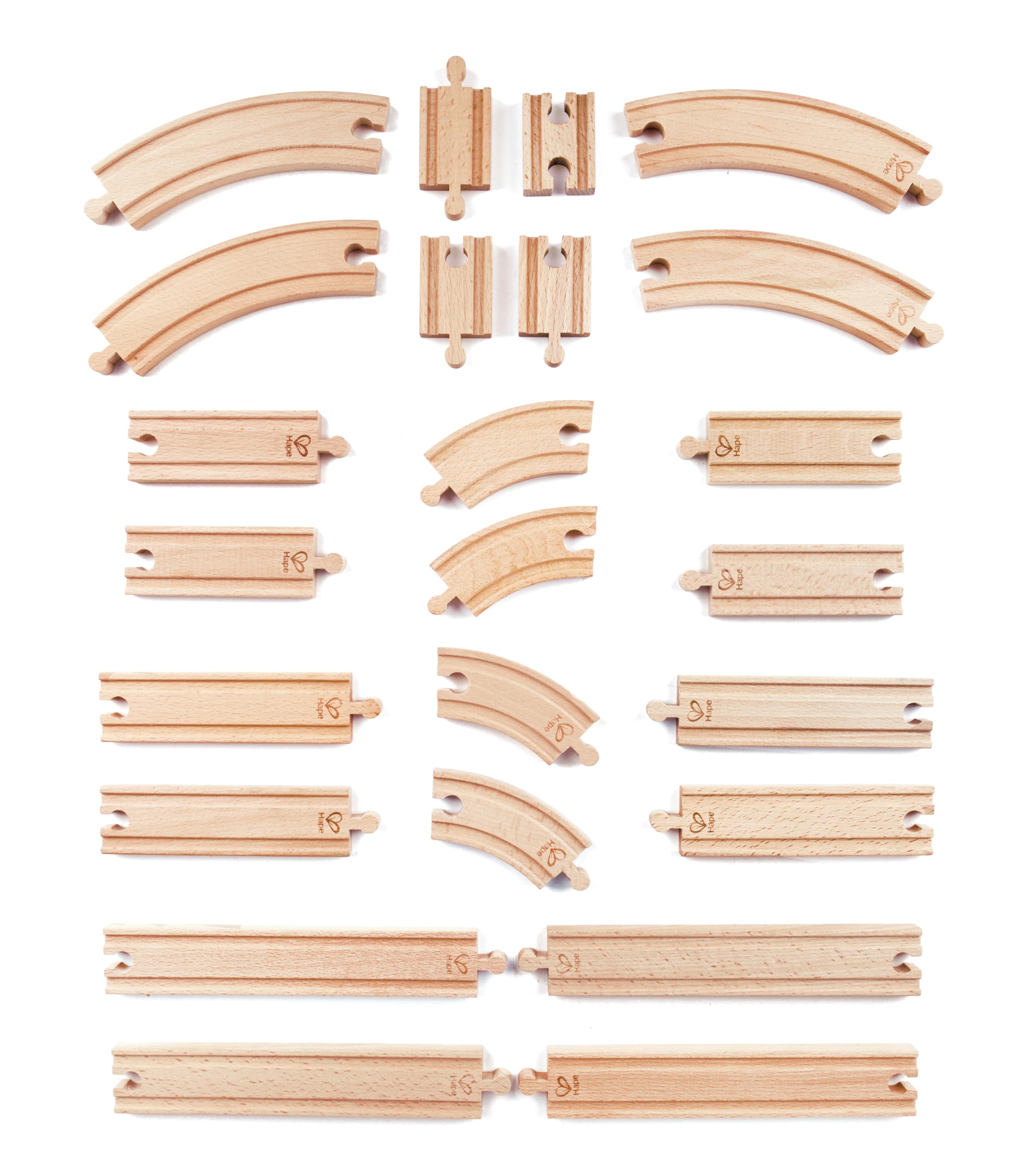 Hape Treno Pacchetto di espansione binari Super 24 binari in legno