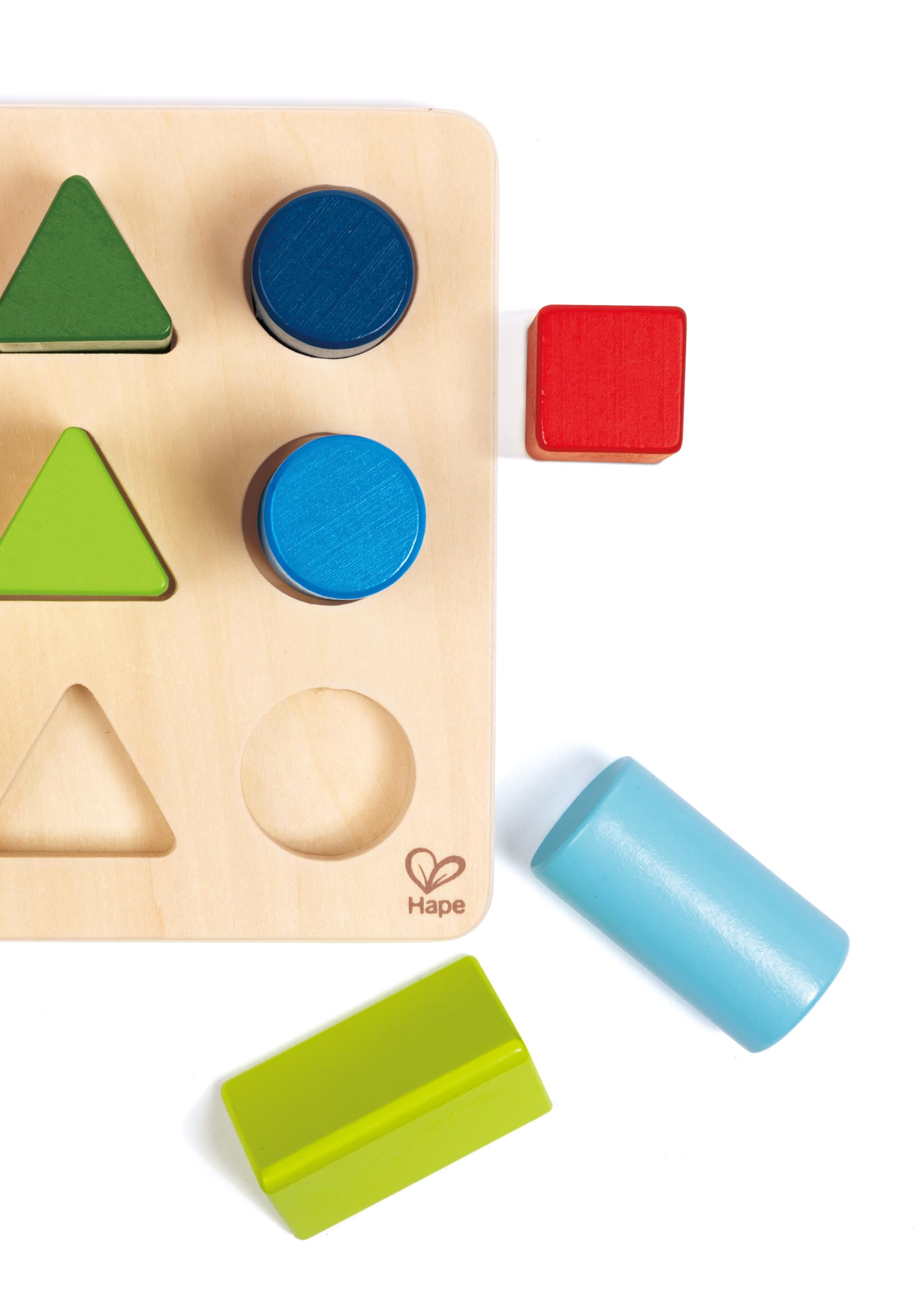 Hape Giocattoli per le abilità motorie E0426 Incastro di Colori e Forme