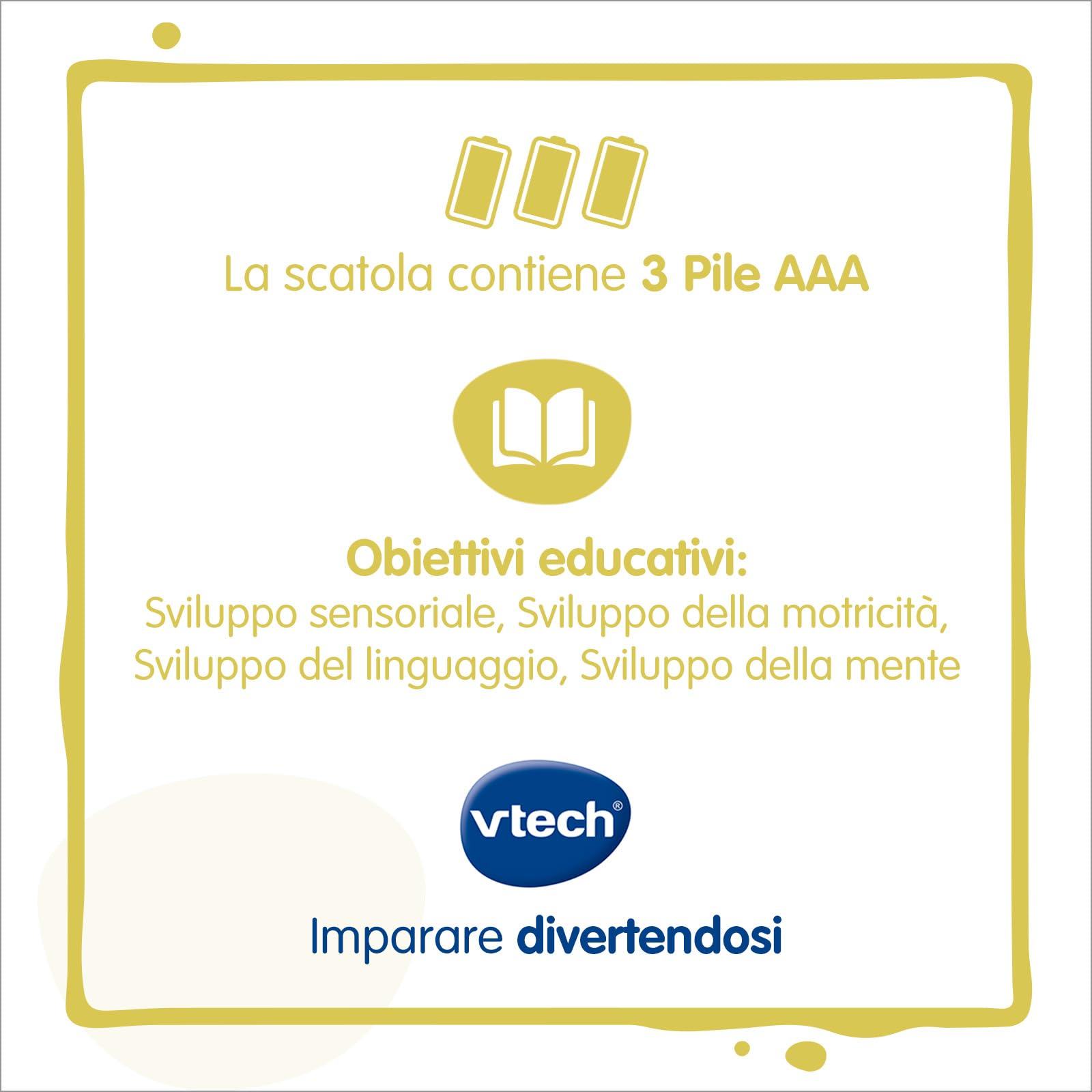 VTech Giocattoli 1-3 anni Il Mio Super Tablet interattivo 9-36 mesi