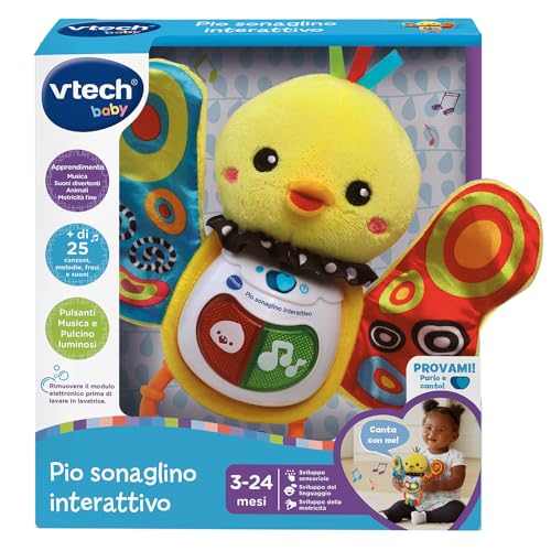 VTech Pio sonaglio interattivo luminoso 3-24 mesi