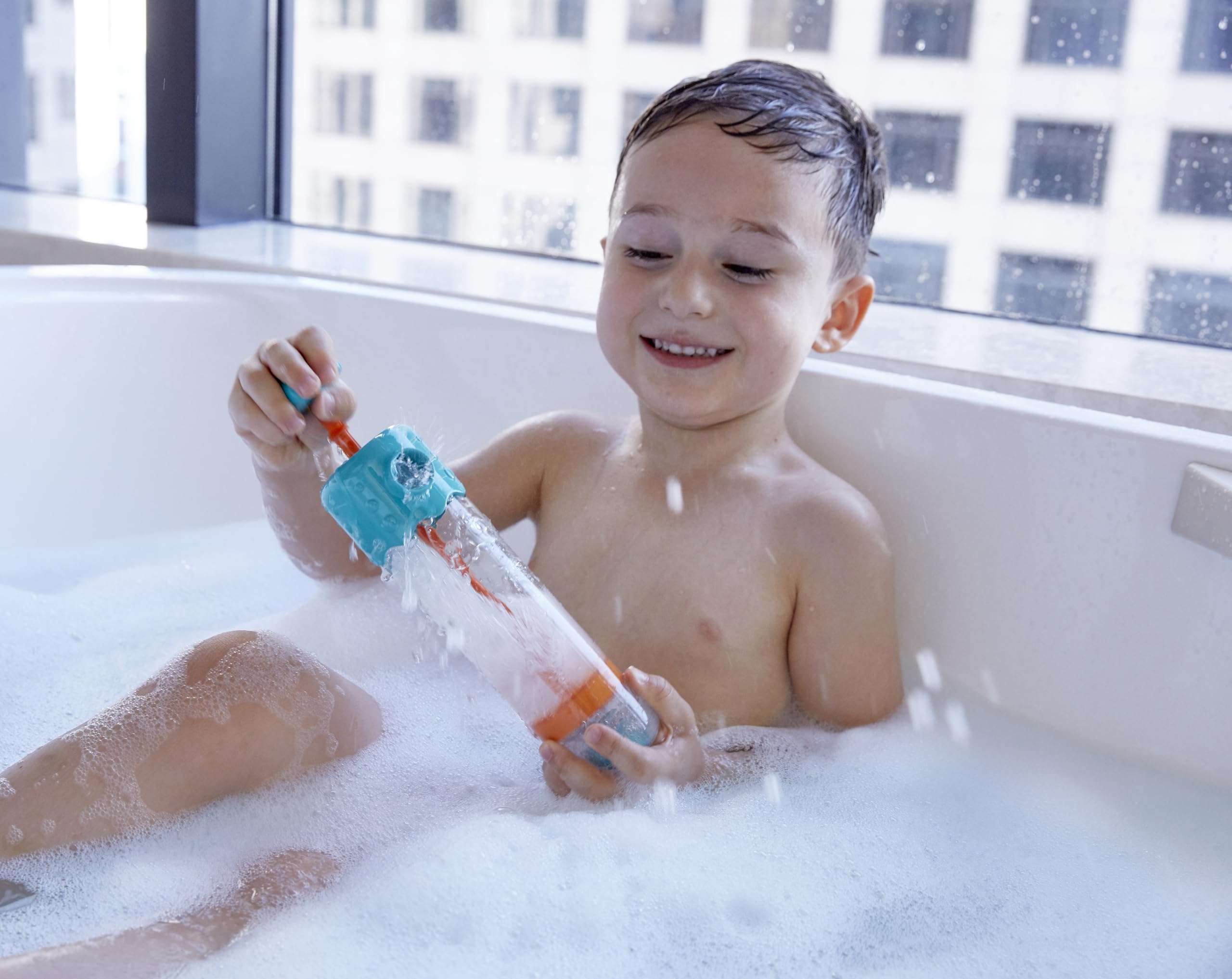 Hape Giochi da bagno Spruzzatore a Più Getti pompa acqua senza BPA