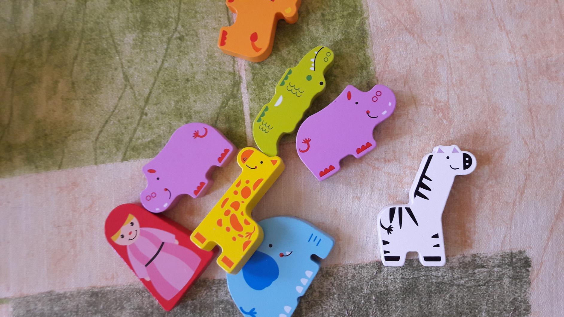 Hape Giocattoli educativi Arca di Noè gioco in legno forme
