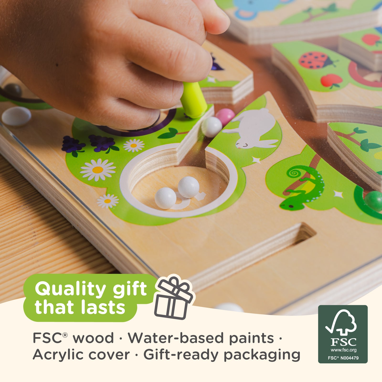 Nene Toys Puzzles & Learning Counting Tree Maze labirinto magnetico