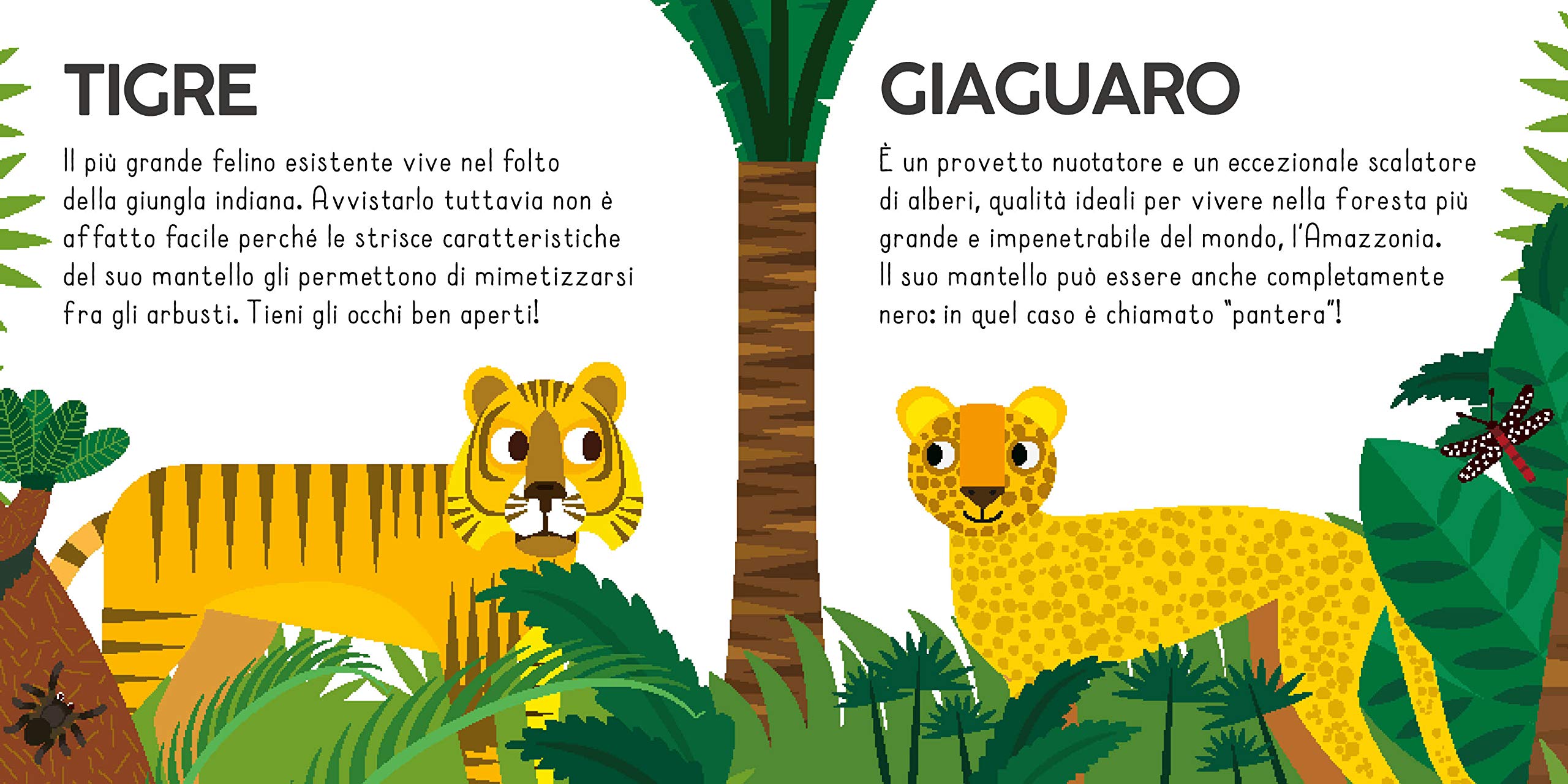 National Geographic Kids – Libri Gli animali della giungla libro e puzzle