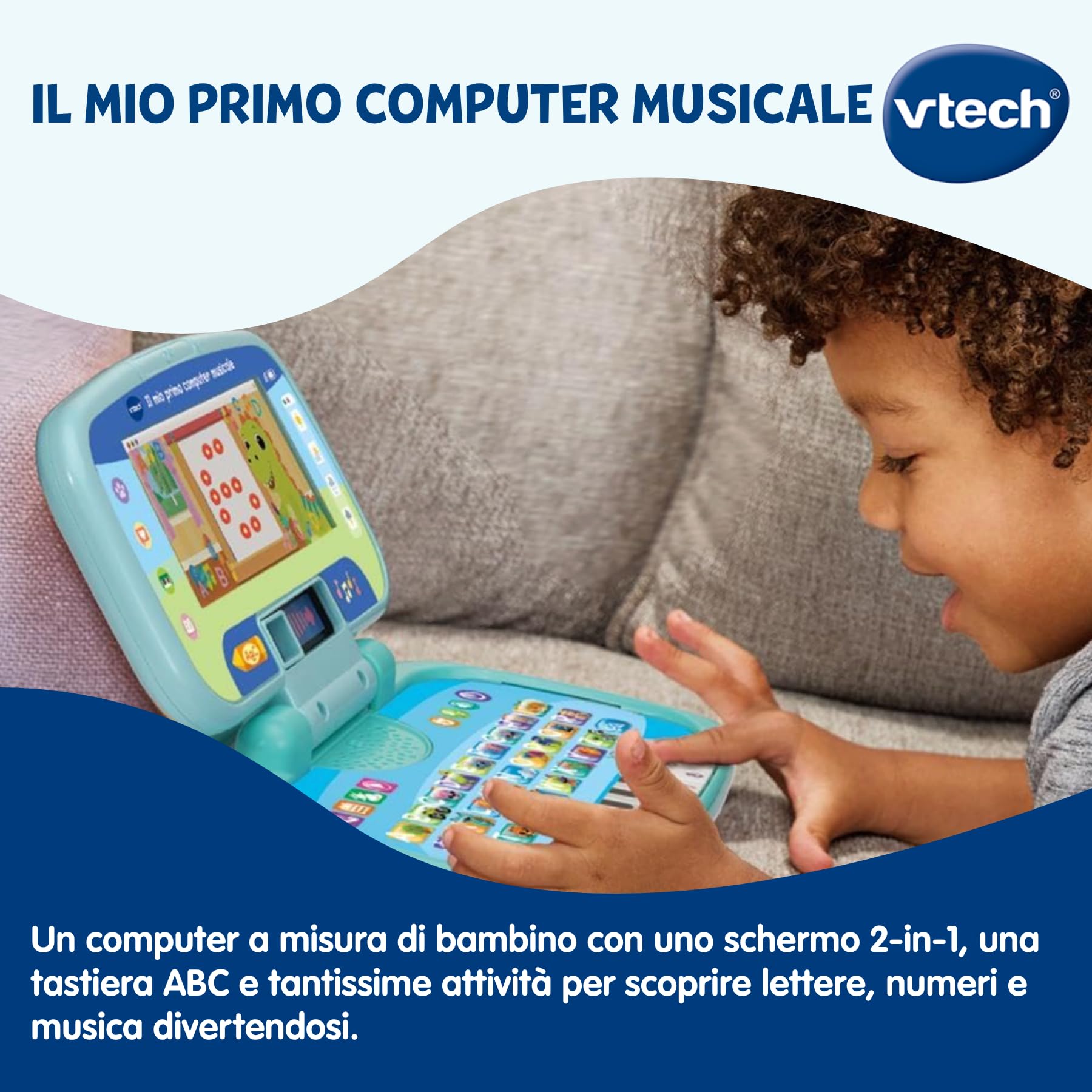 VTech Giocattoli 3-6 anni Il mio primo computer musicale per bambini