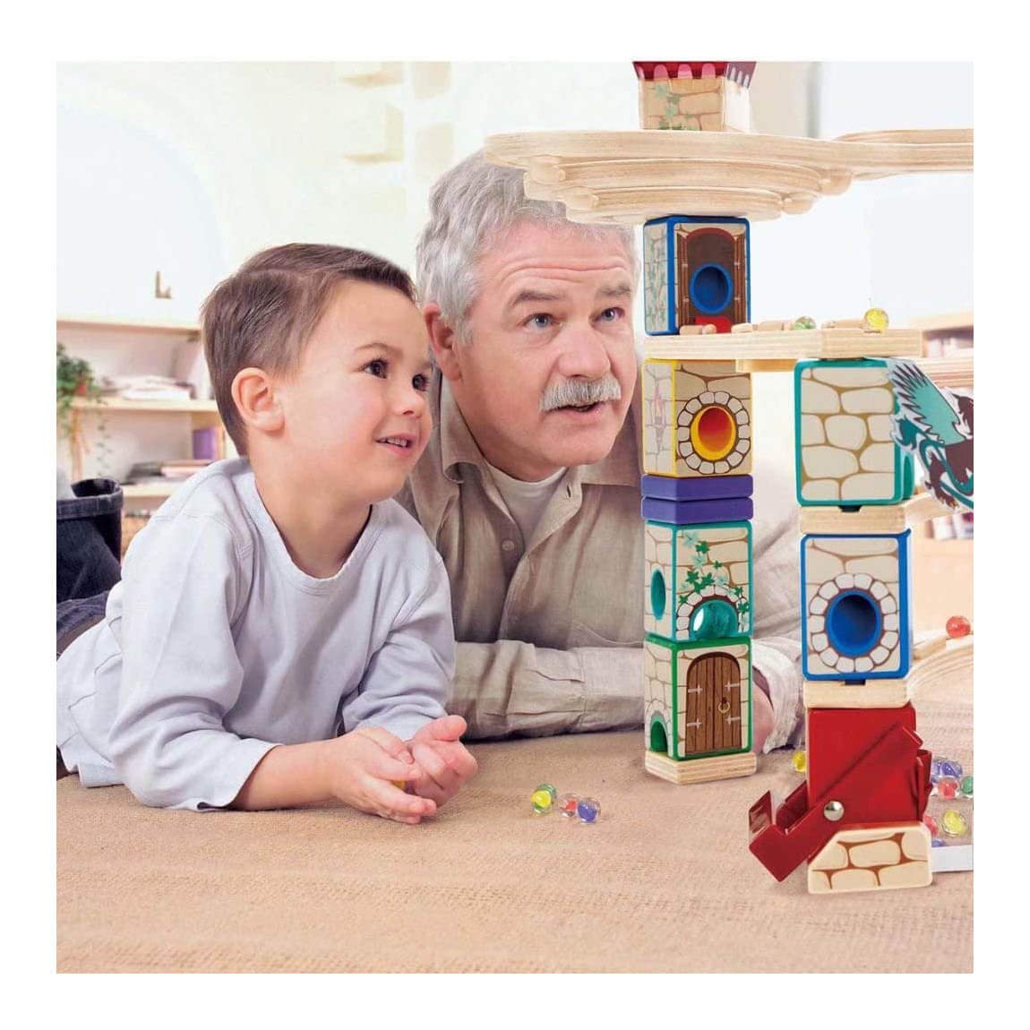 Hape Quadrilla E6018 Castello Medieval Quest gioco di avventura