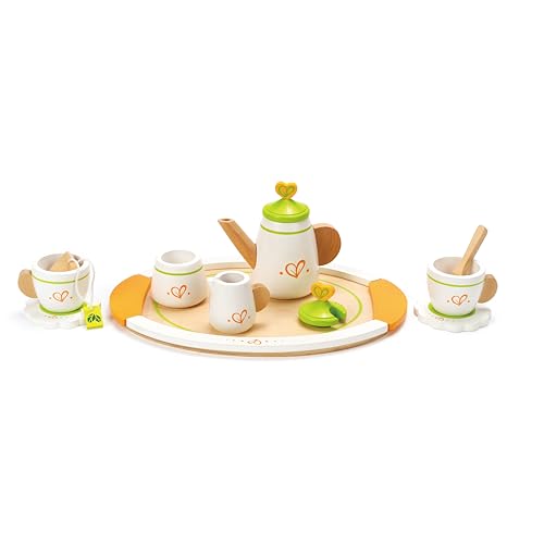 Hape Cucina e accessori E3124 Servizio da tè per Due in legno