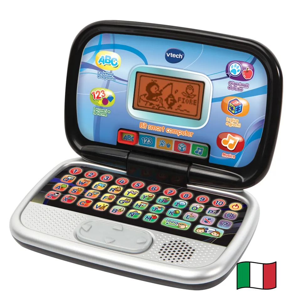 VTech Giocattoli 3-6 anni Bit Smart computer nero interattivo