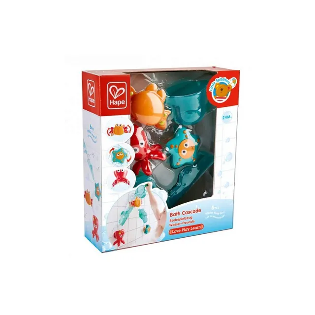 Hape Giochi da bagno E0215 gioco da bagno multicolore con ventose